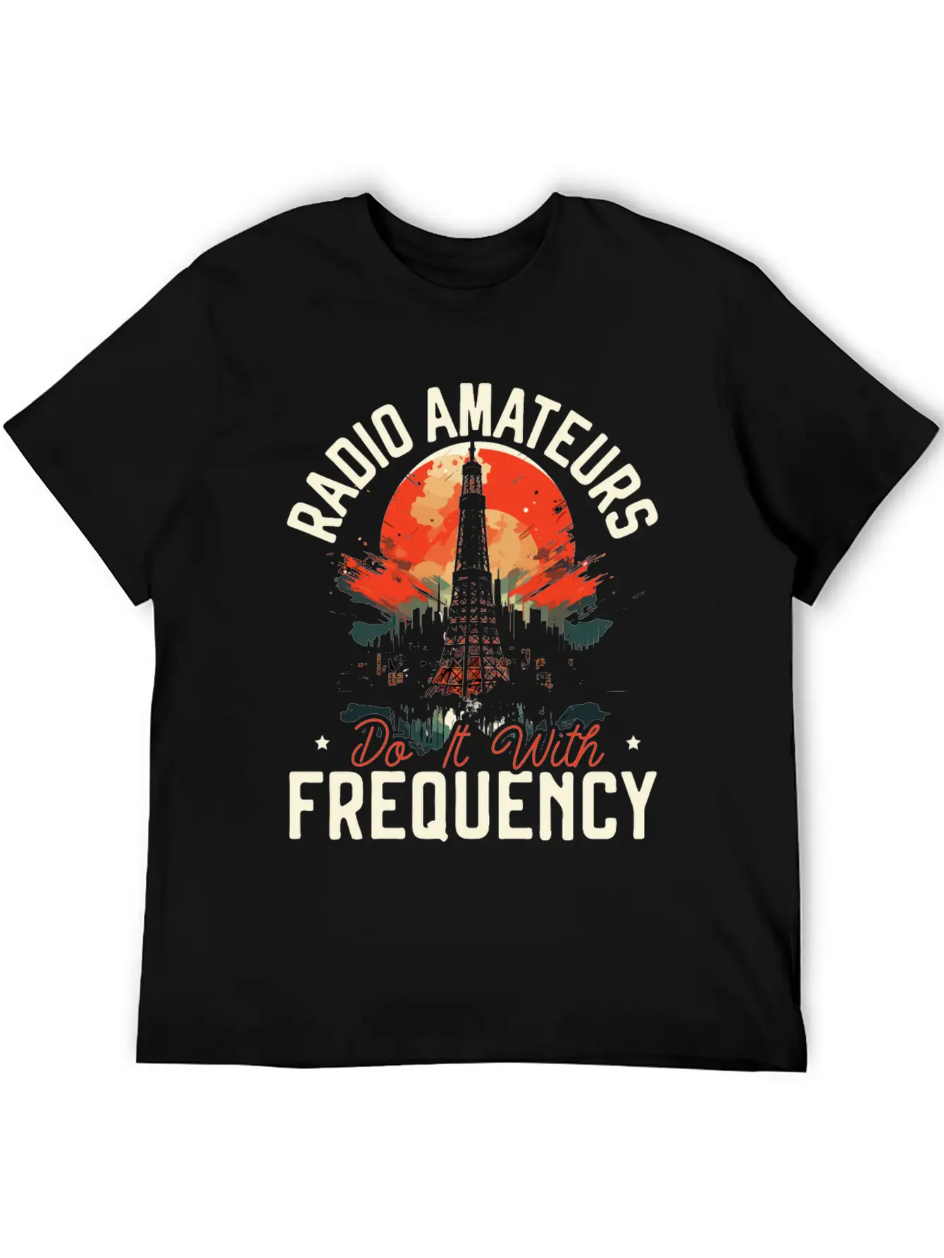 Ham Radio Operator Morse Code Radioactivity Basic Graphic T-Shirt – Daily Comfort In Soft Cotton