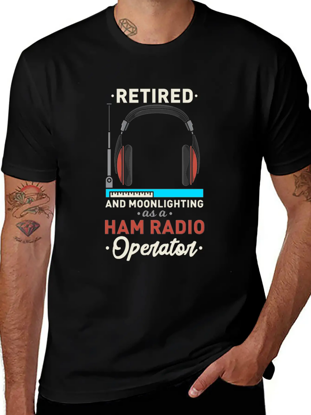Ham Radio Operator Retirement Plan Retired Essential Cotton Tee For Daily Outfits – Unisex Style