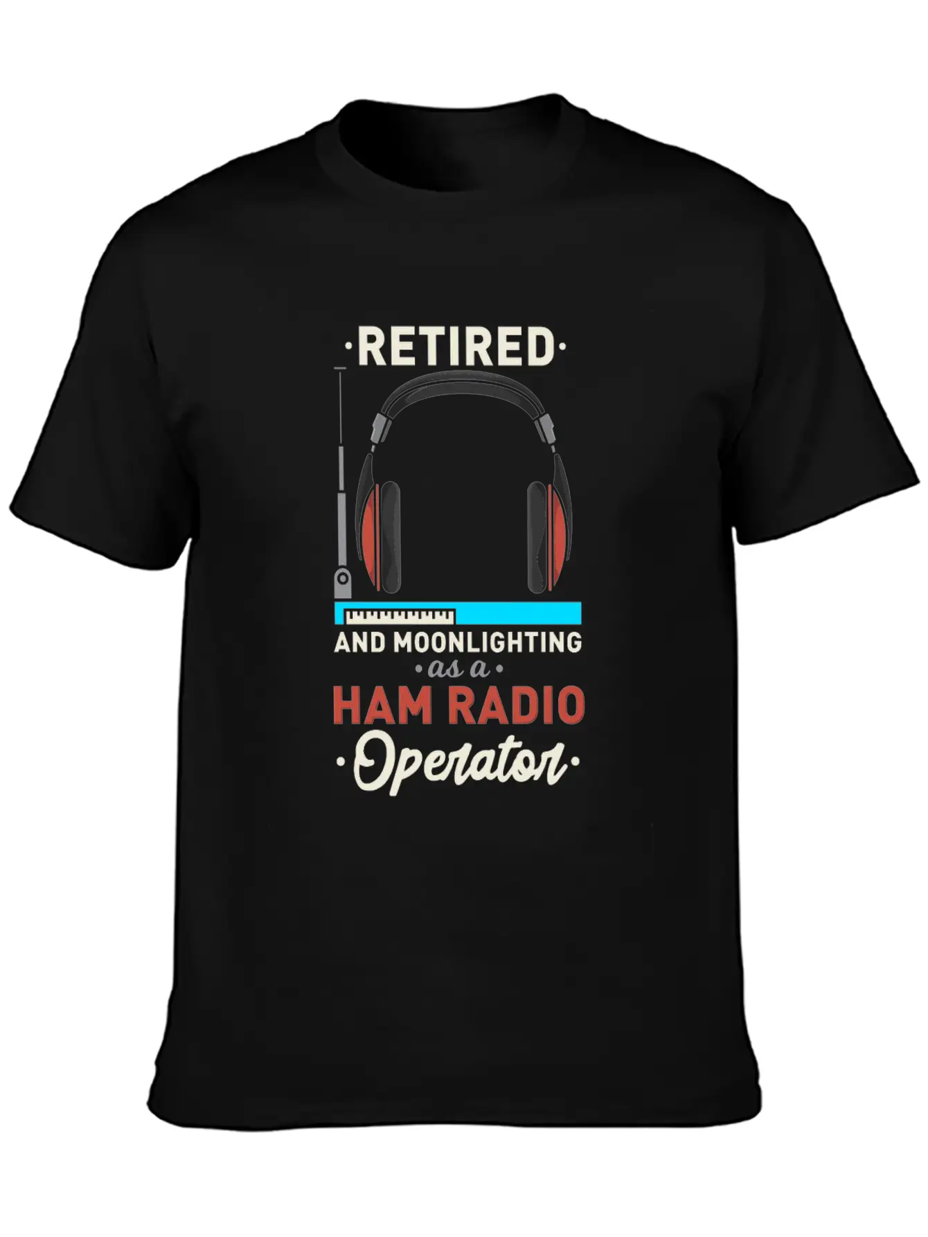 Ham Radio Operator Retirement Plan Retired Essential Cotton Tee For Daily Outfits – Unisex Style