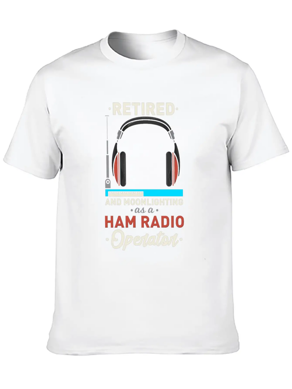 Ham Radio Operator Retirement Plan Retired Essential Cotton Tee For Daily Outfits – Unisex Style