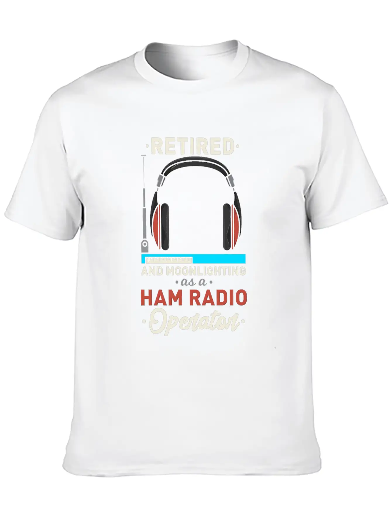 Ham Radio Operator Retirement Plan Retired Essential Cotton Tee For Daily Outfits – Unisex Style