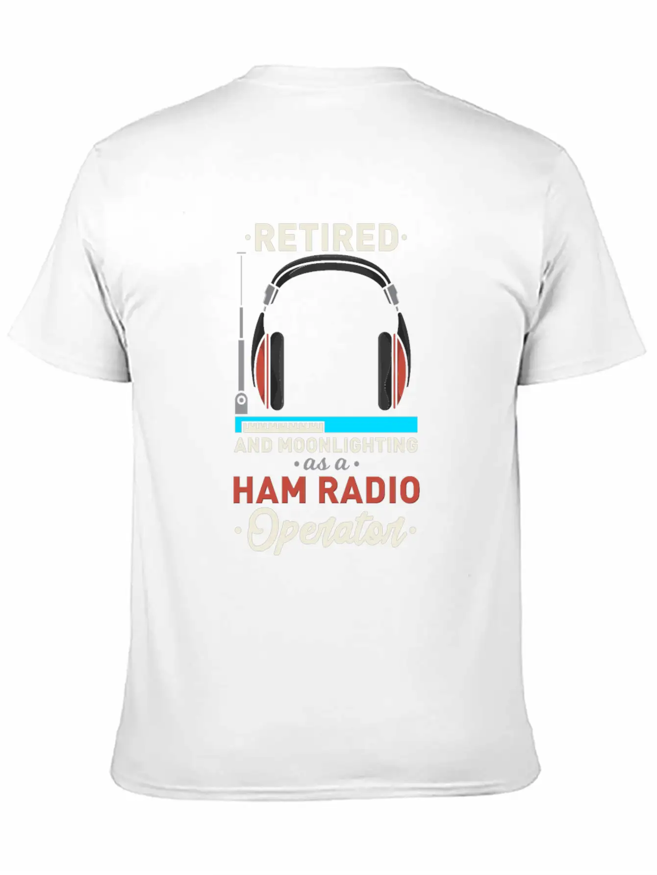 Ham Radio Operator Retirement Plan Retired Essential Cotton Tee For Daily Outfits – Unisex Style
