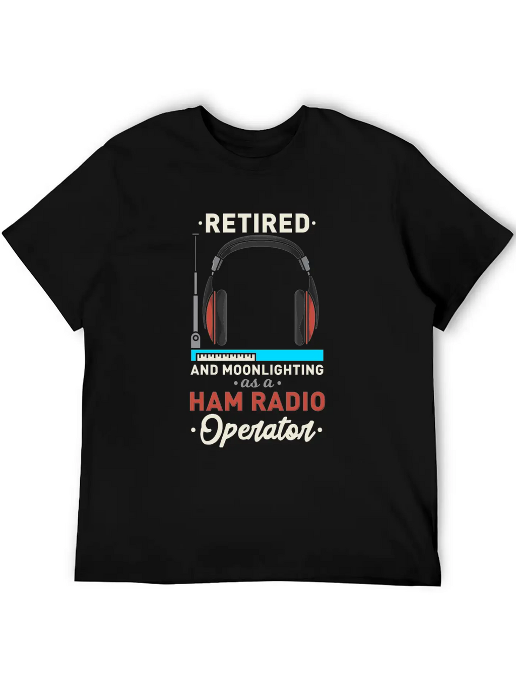 Ham Radio Operator Retirement Plan Retired Essential Cotton Tee For Daily Outfits – Unisex Style