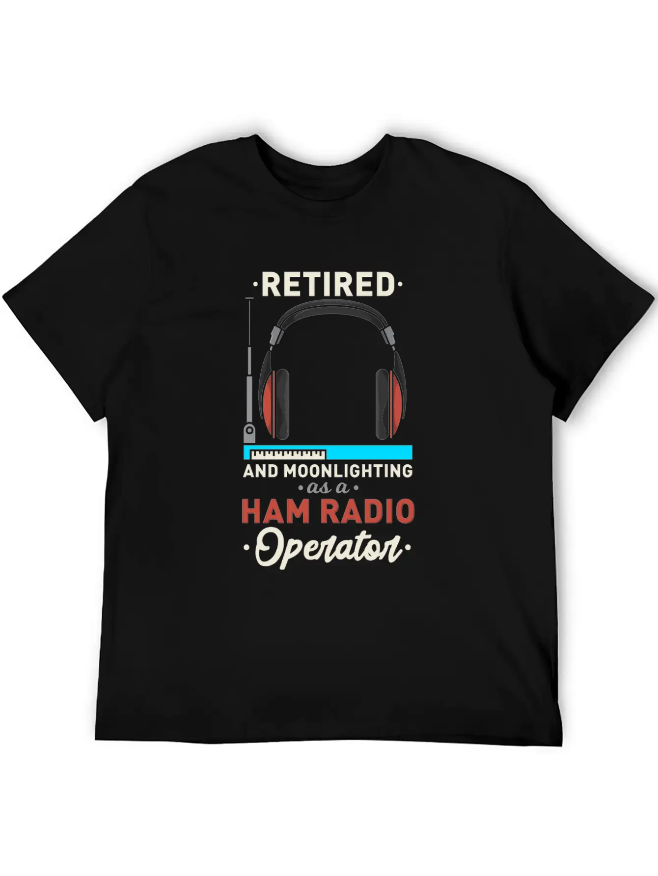 Ham Radio Operator Retirement Plan Retired Essential Cotton Tee For Daily Outfits – Unisex Style