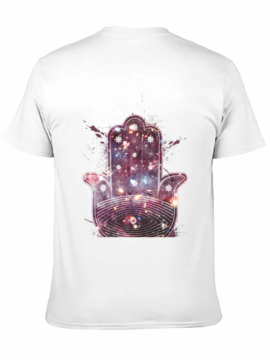 Hamsa Fatima Hand Breathable Graphic T-Shirt – Perfect For Casual Days