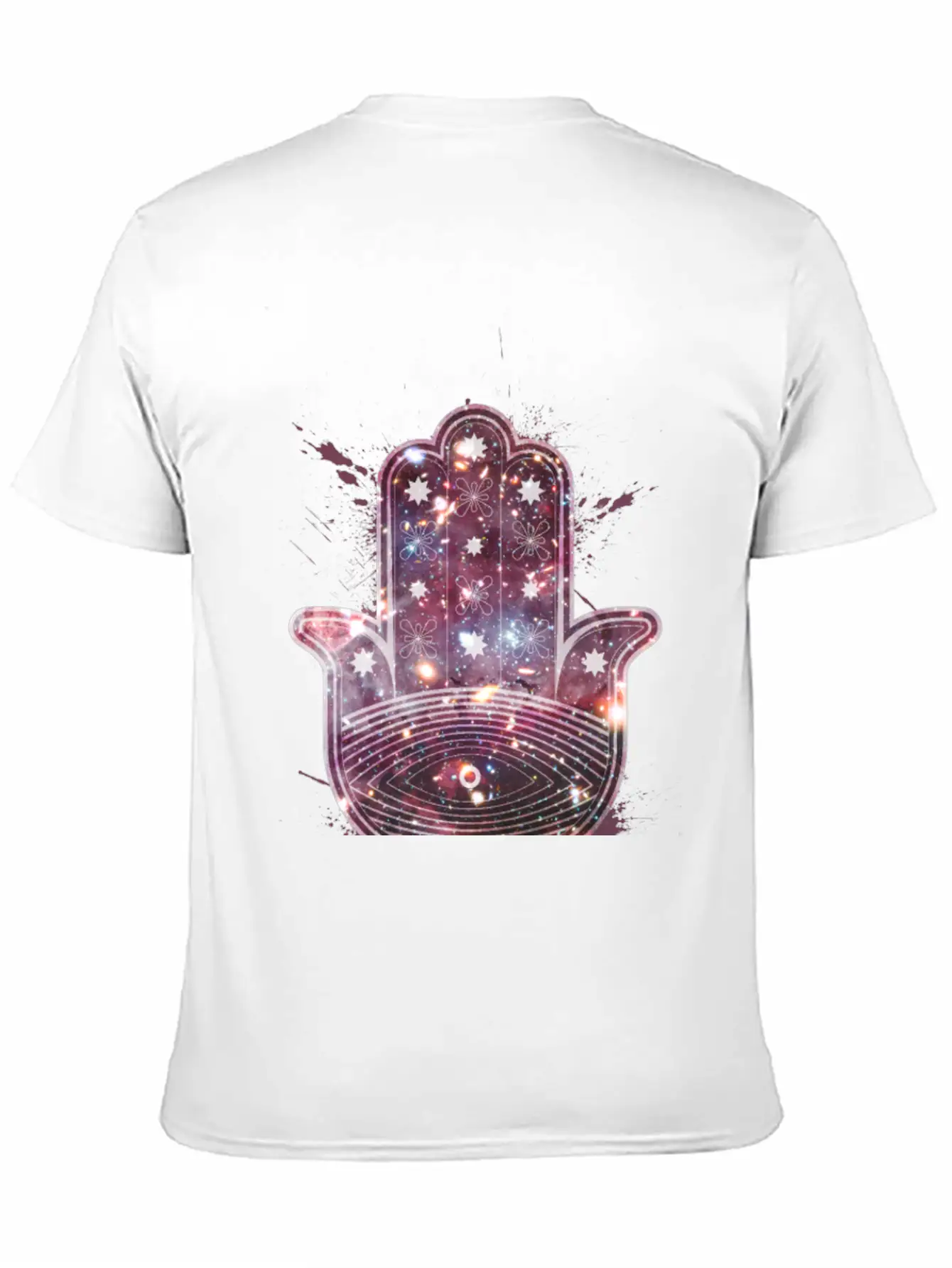 Hamsa Fatima Hand Breathable Graphic T-Shirt – Perfect For Casual Days