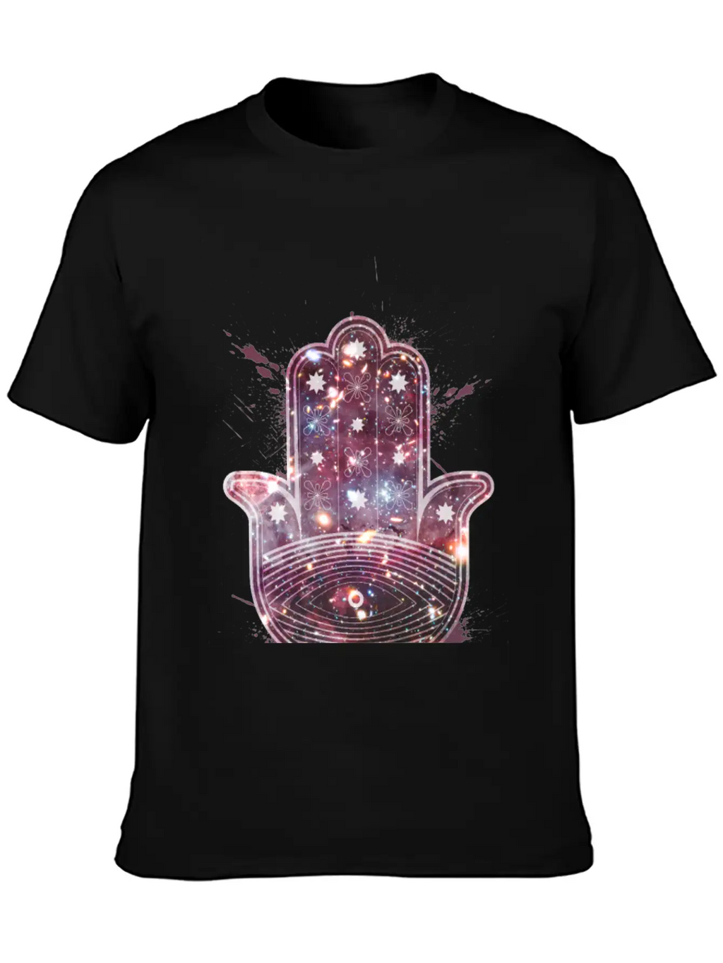 Hamsa Fatima Hand Breathable Graphic T-Shirt – Perfect For Casual Days