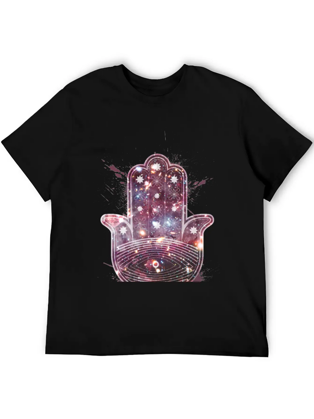Hamsa Fatima Hand Breathable Graphic T-Shirt – Perfect For Casual Days