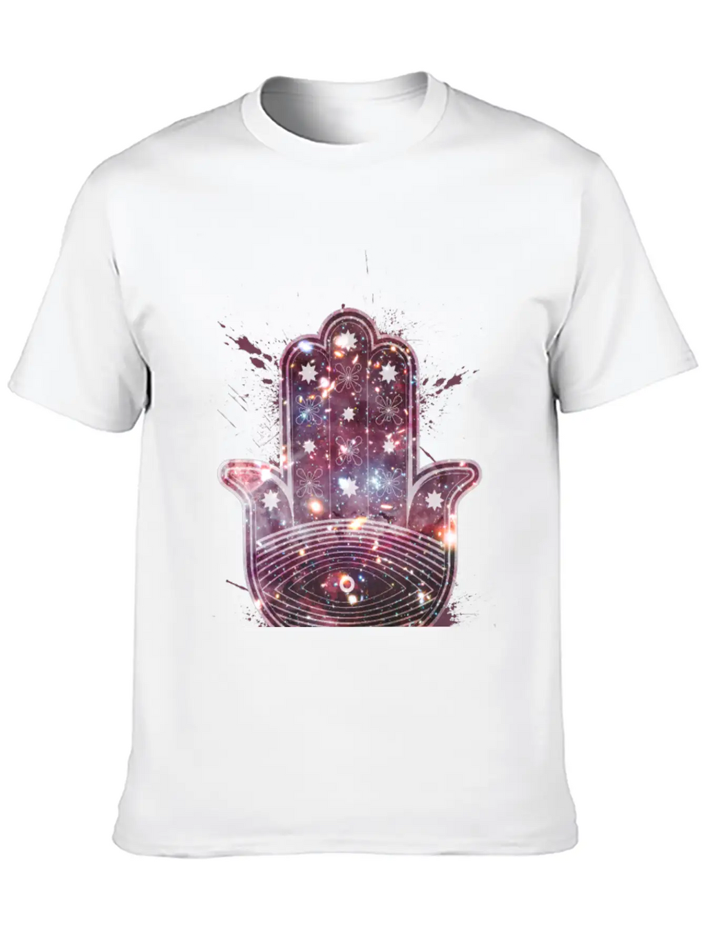 Hamsa Fatima Hand Breathable Graphic T-Shirt – Perfect For Casual Days