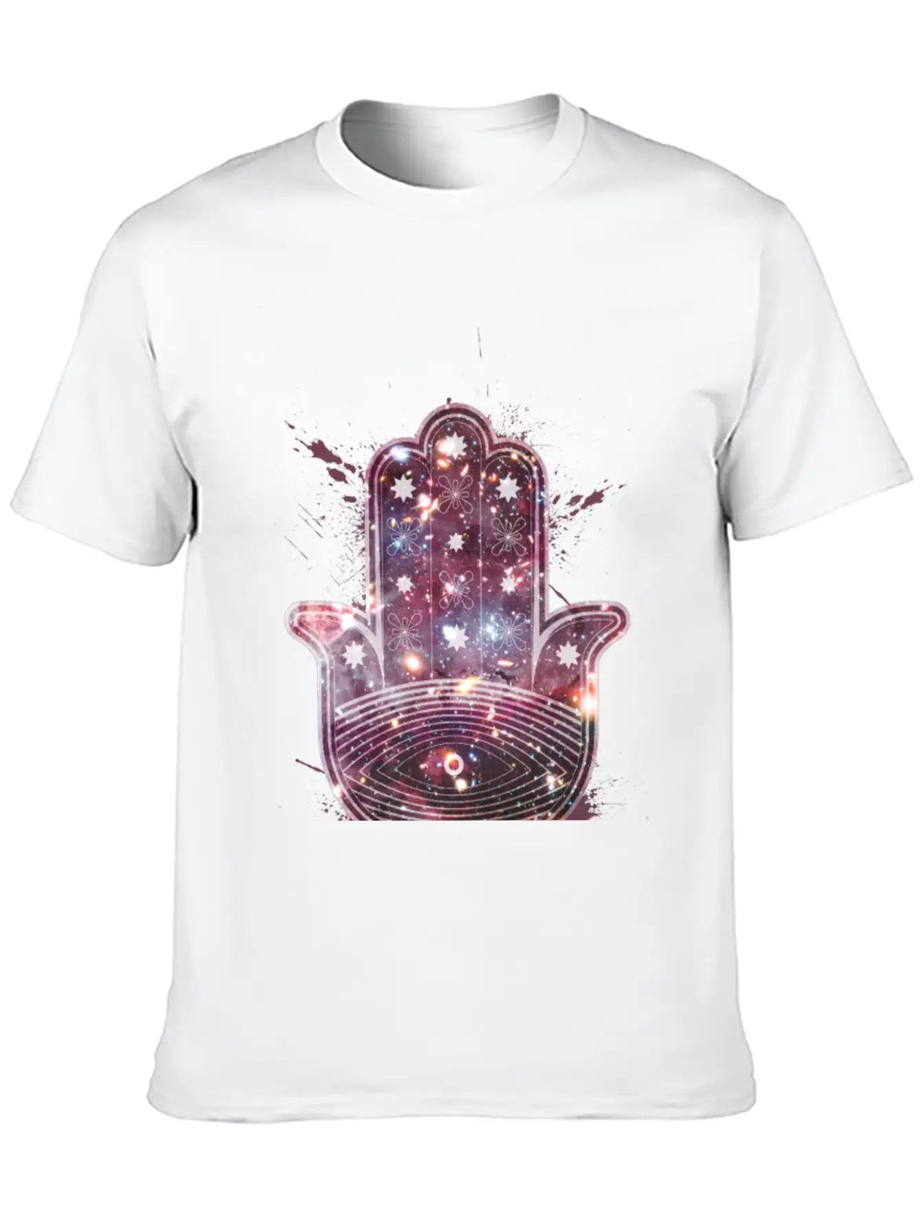 Hamsa Fatima Hand Breathable Graphic T-Shirt – Perfect For Casual Days