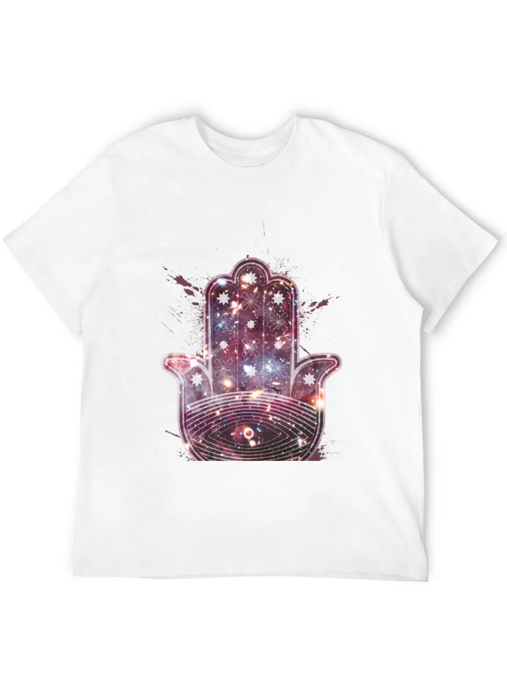 Hamsa Fatima Hand Breathable Graphic T-Shirt – Perfect For Casual Days
