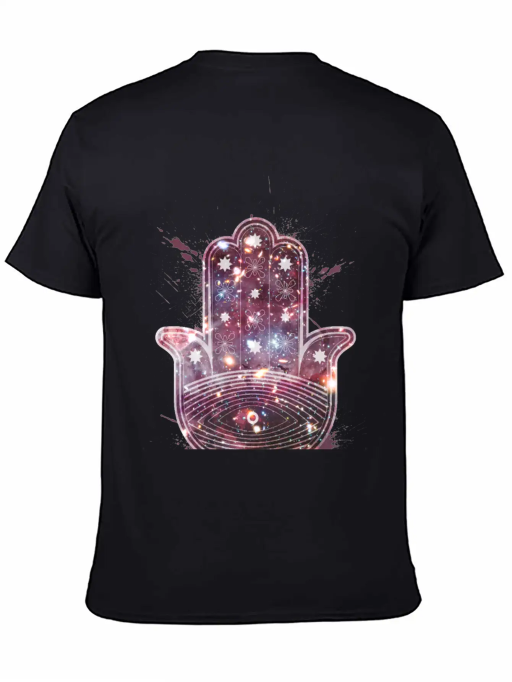 Hamsa Fatima Hand Breathable Graphic T-Shirt – Perfect For Casual Days