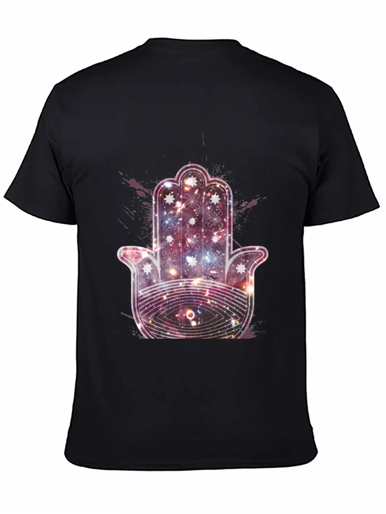 Hamsa Fatima Hand Breathable Graphic T-Shirt – Perfect For Casual Days