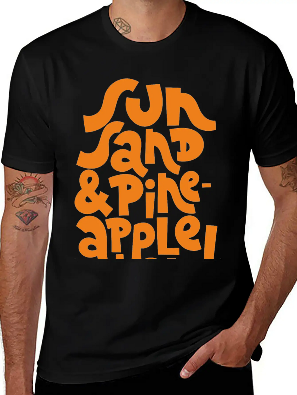 Hand Drawn Timeless Short Sleeve Tee – Comfy And Minimalist Design