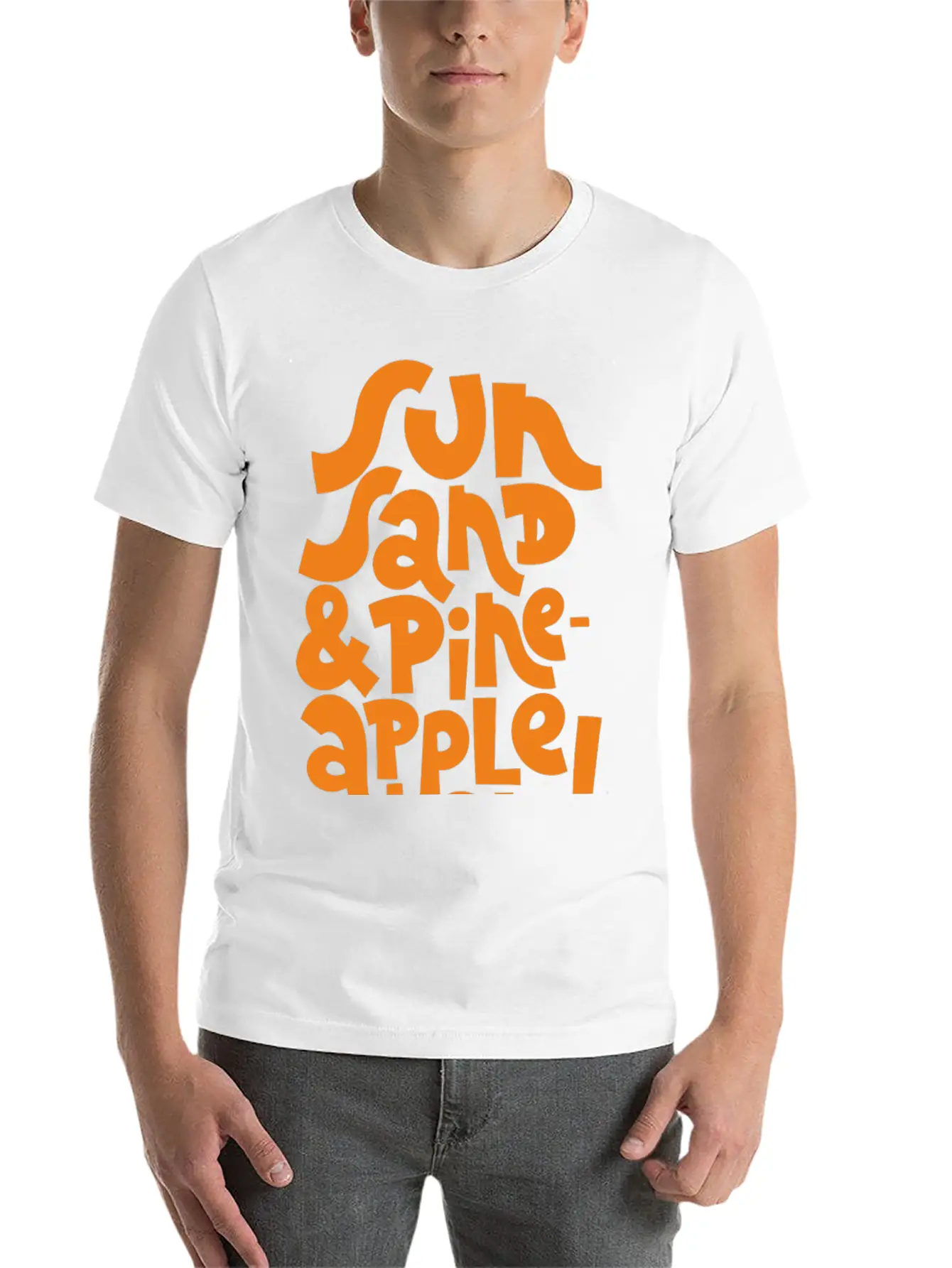 Hand Drawn Timeless Short Sleeve Tee – Comfy And Minimalist Design
