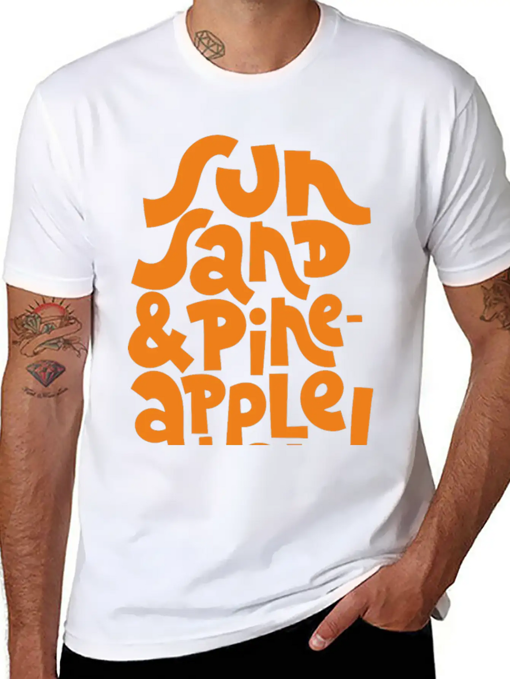 Hand Drawn Timeless Short Sleeve Tee – Comfy And Minimalist Design