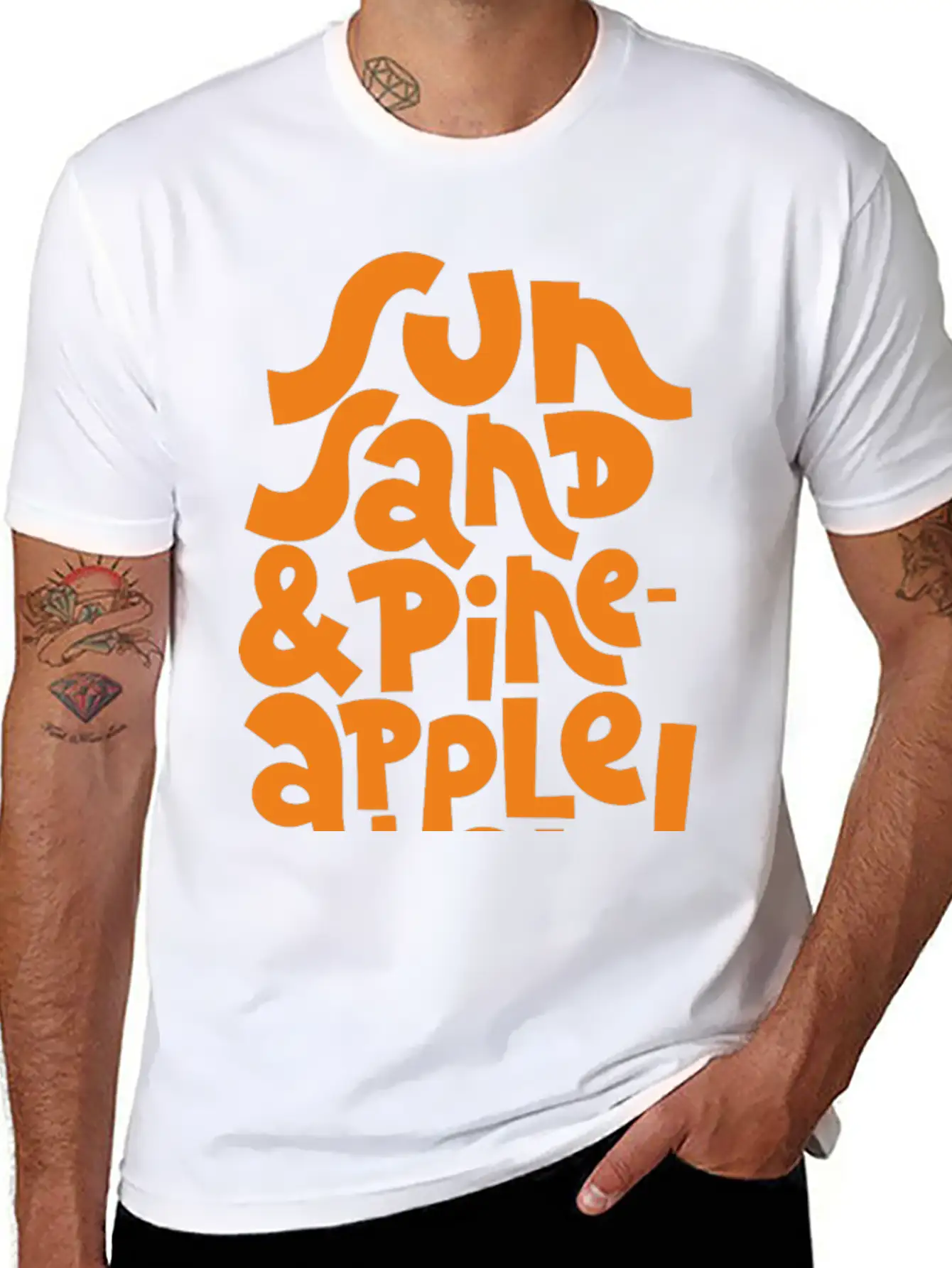 Hand Drawn Timeless Short Sleeve Tee – Comfy And Minimalist Design