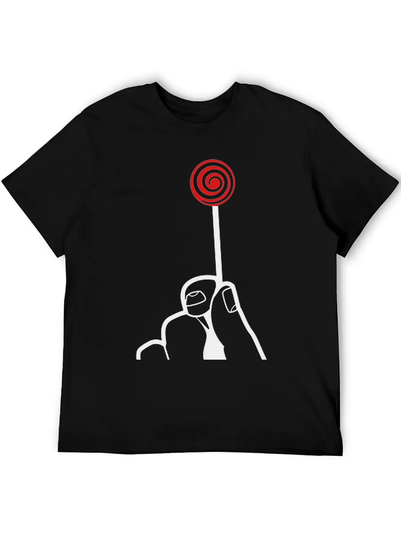 Hand With Lollipop Relaxed Everyday Tee – Lightweight And Durable Cotton