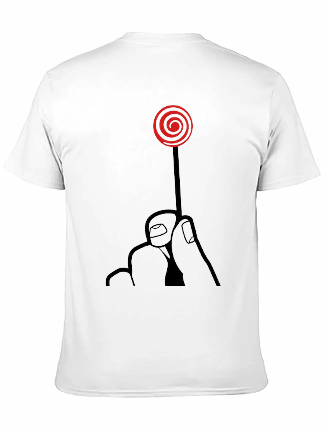 Hand With Lollipop Relaxed Everyday Tee – Lightweight And Durable Cotton