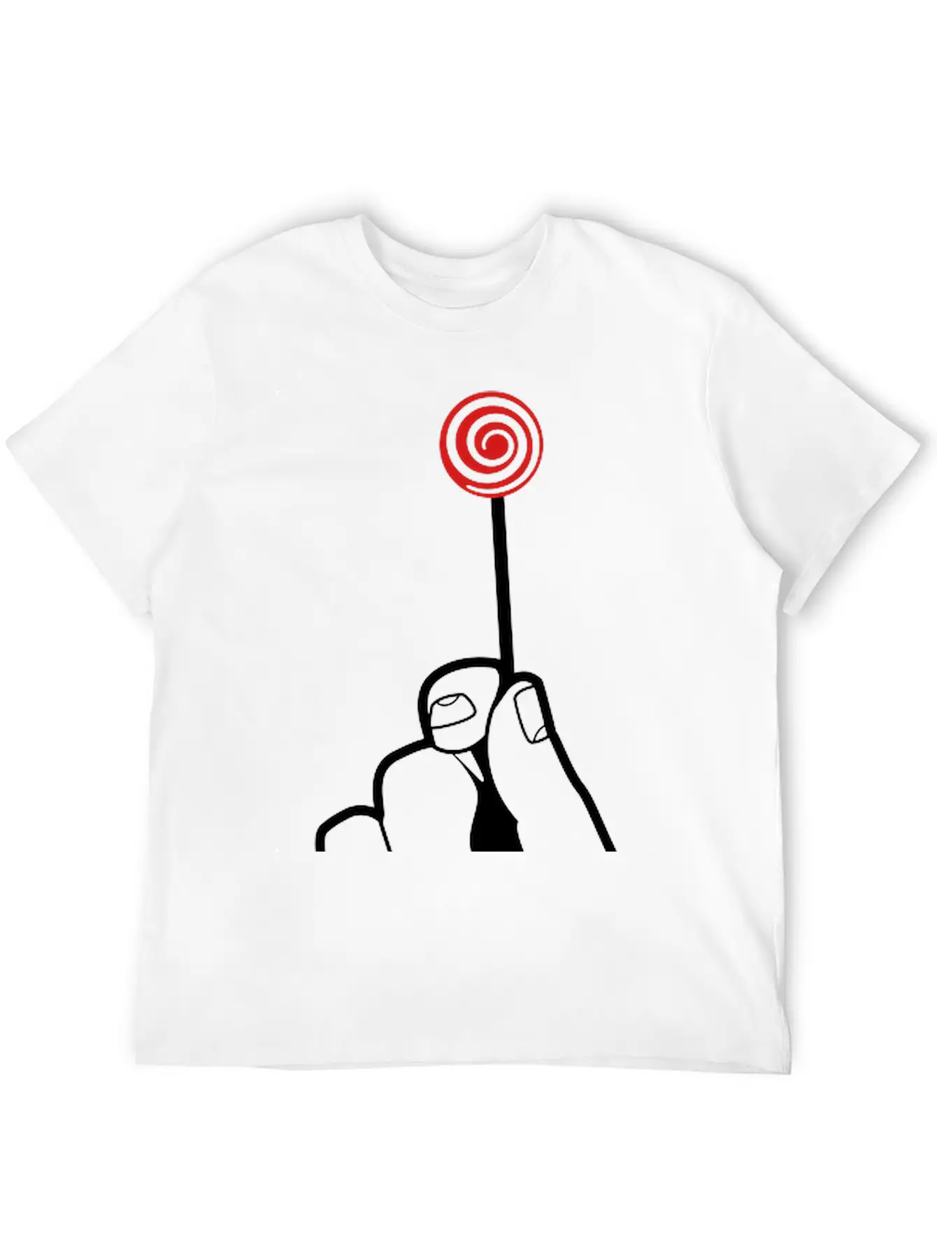Hand With Lollipop Relaxed Everyday Tee – Lightweight And Durable Cotton