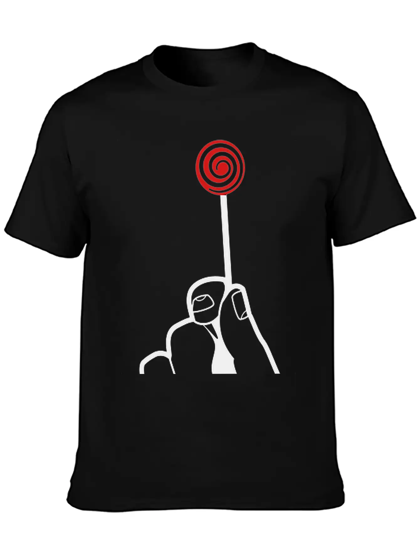 Hand With Lollipop Relaxed Everyday Tee – Lightweight And Durable Cotton