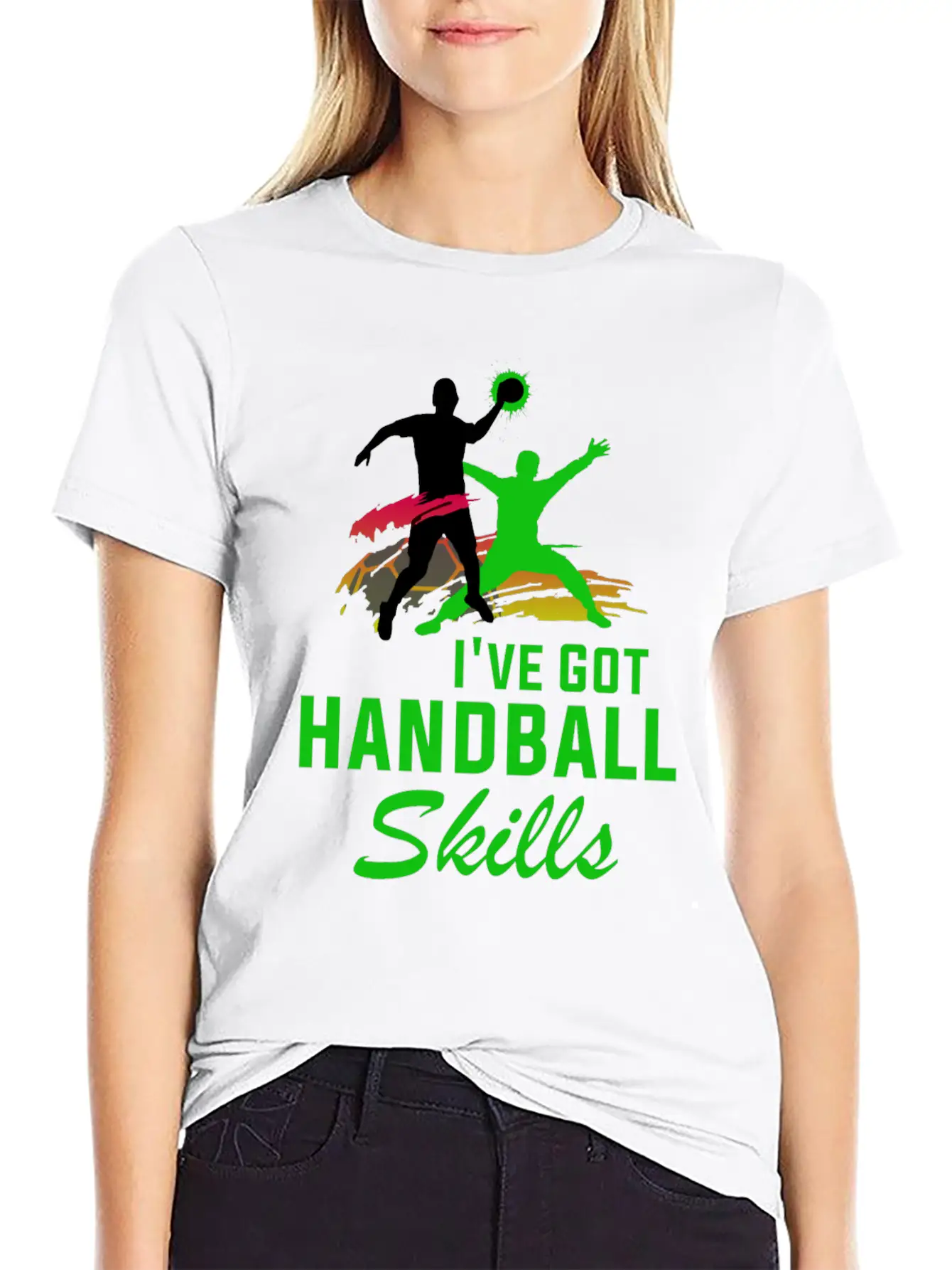 Handball Hand Ball Player Throw Sports Tournament Breathable Graphic T-Shirt – Perfect For Casual Days