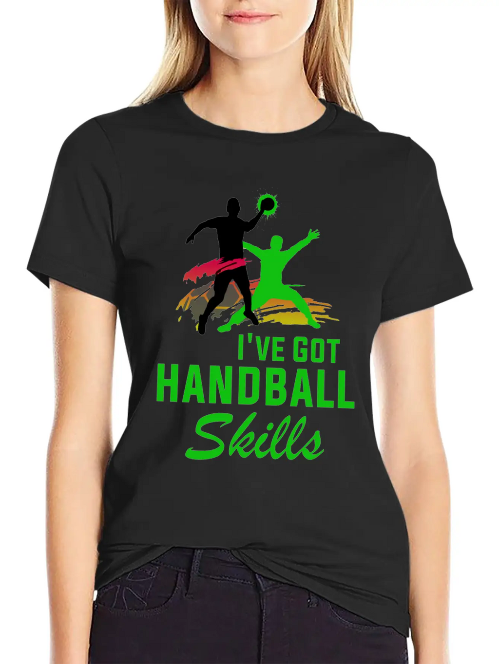 Handball Hand Ball Player Throw Sports Tournament Breathable Graphic T-Shirt – Perfect For Casual Days