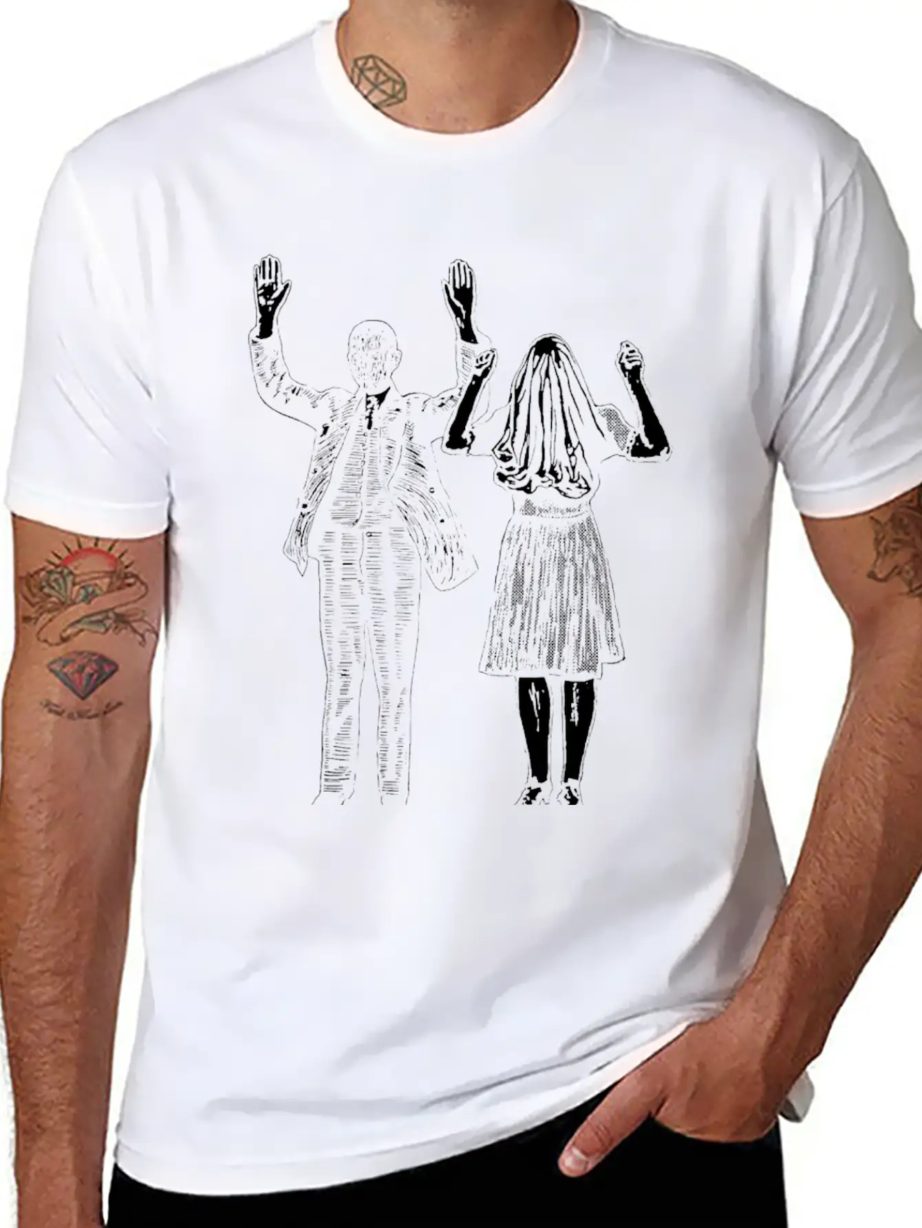 Hands Timeless Short Sleeve Tee – Comfy And Minimalist Design