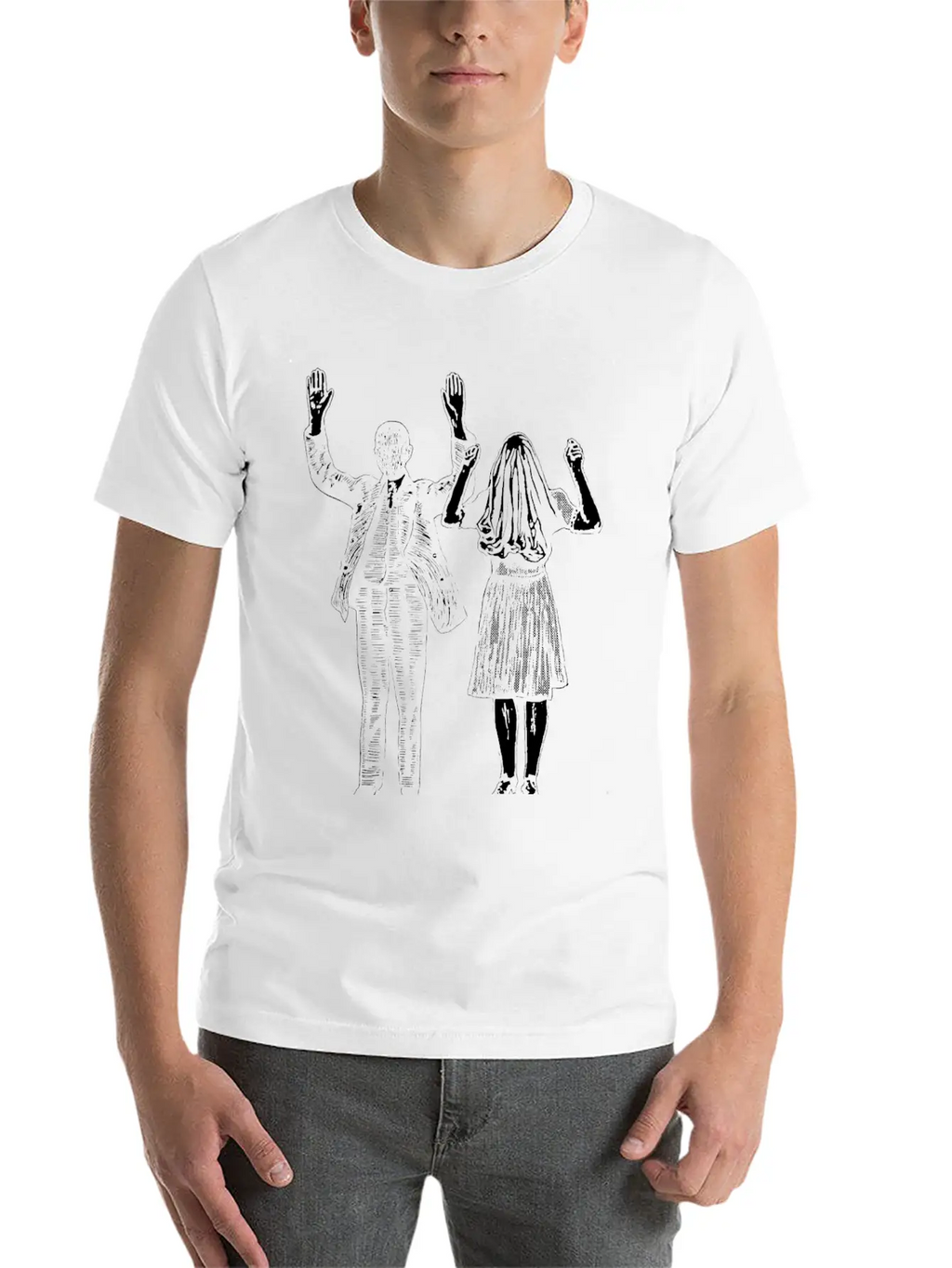 Hands Timeless Short Sleeve Tee – Comfy And Minimalist Design