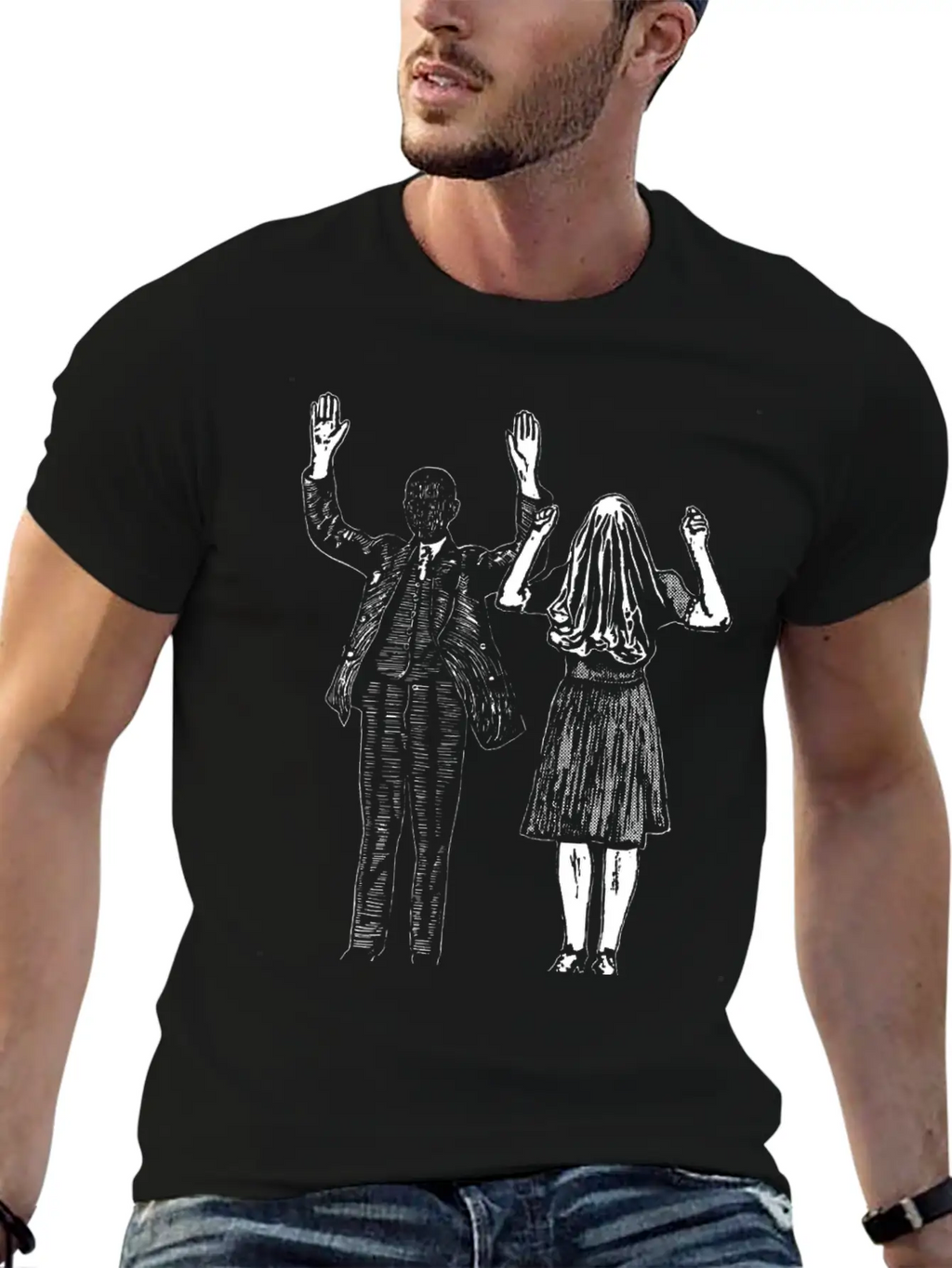 Hands Timeless Short Sleeve Tee – Comfy And Minimalist Design