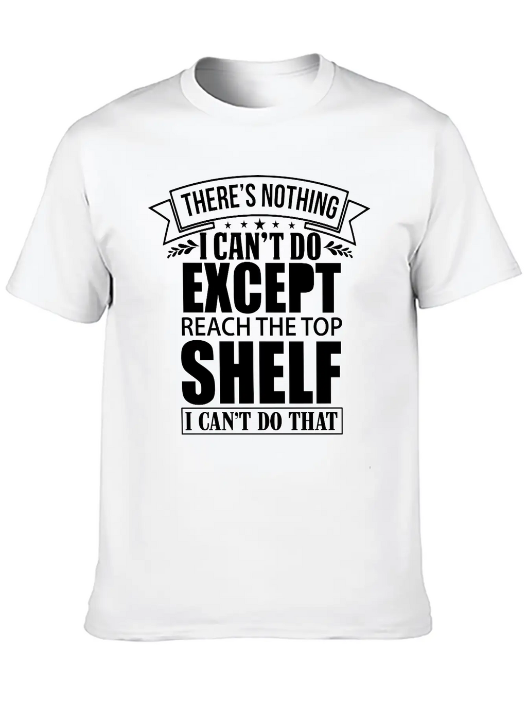 Handwritten Lettering Quote Breathable Soft Cotton T-Shirt – Timeless Casual Look