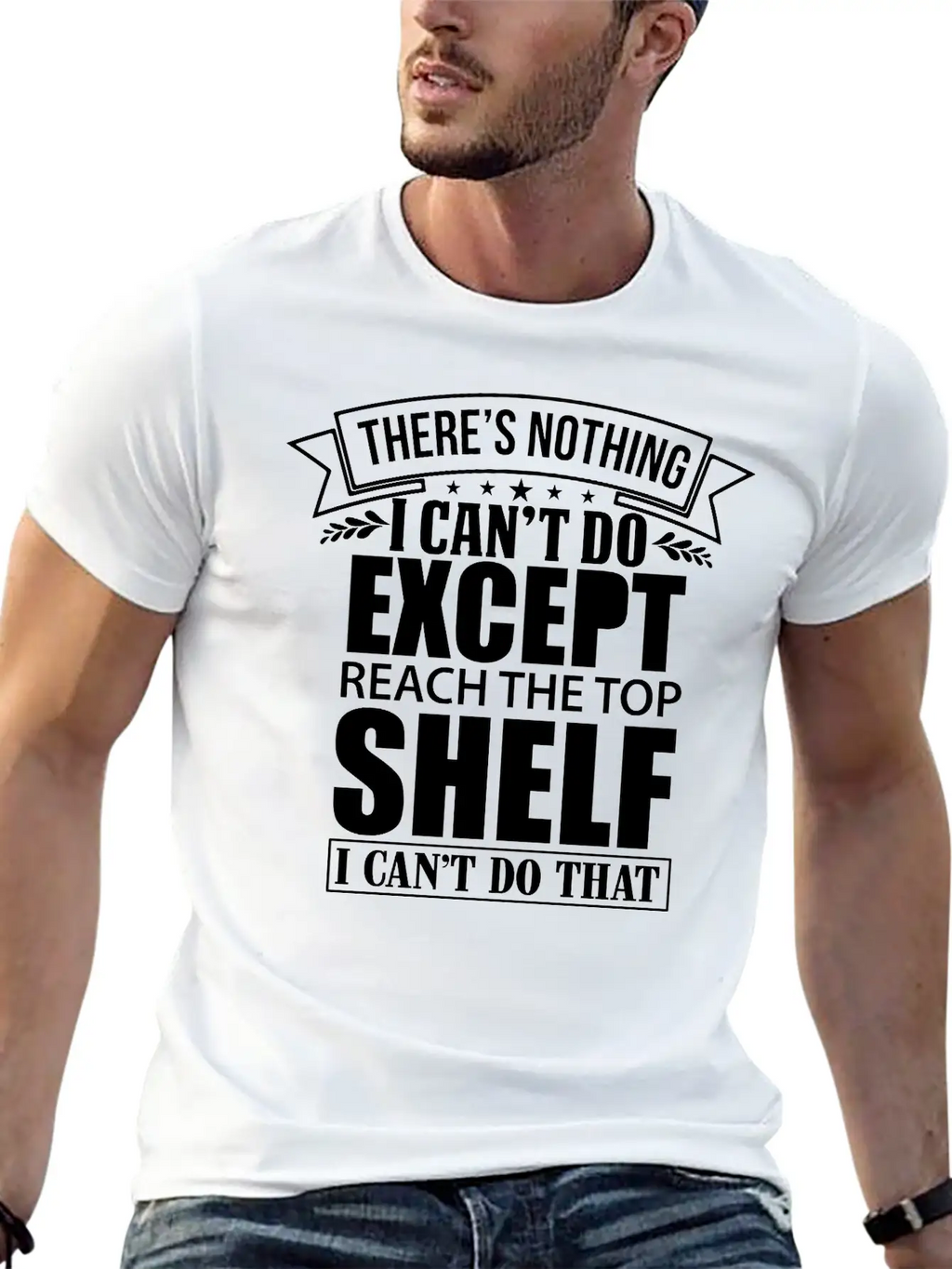 Handwritten Lettering Quote Breathable Soft Cotton T-Shirt – Timeless Casual Look