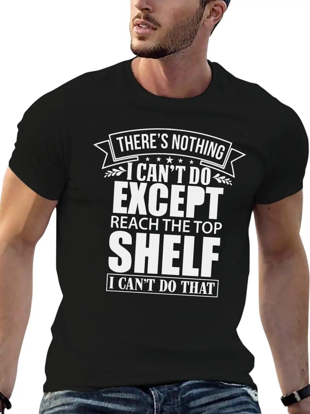 Handwritten Lettering Quote Breathable Soft Cotton T-Shirt – Timeless Casual Look