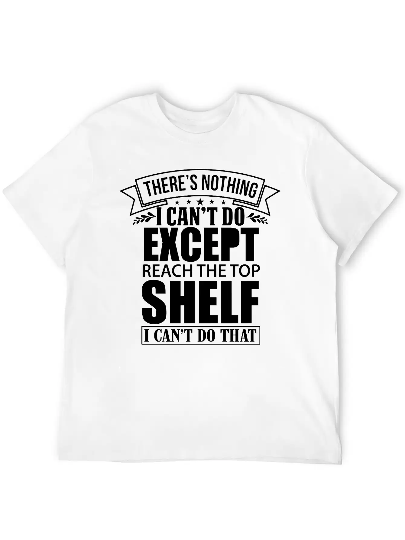 Handwritten Lettering Quote Breathable Soft Cotton T-Shirt – Timeless Casual Look