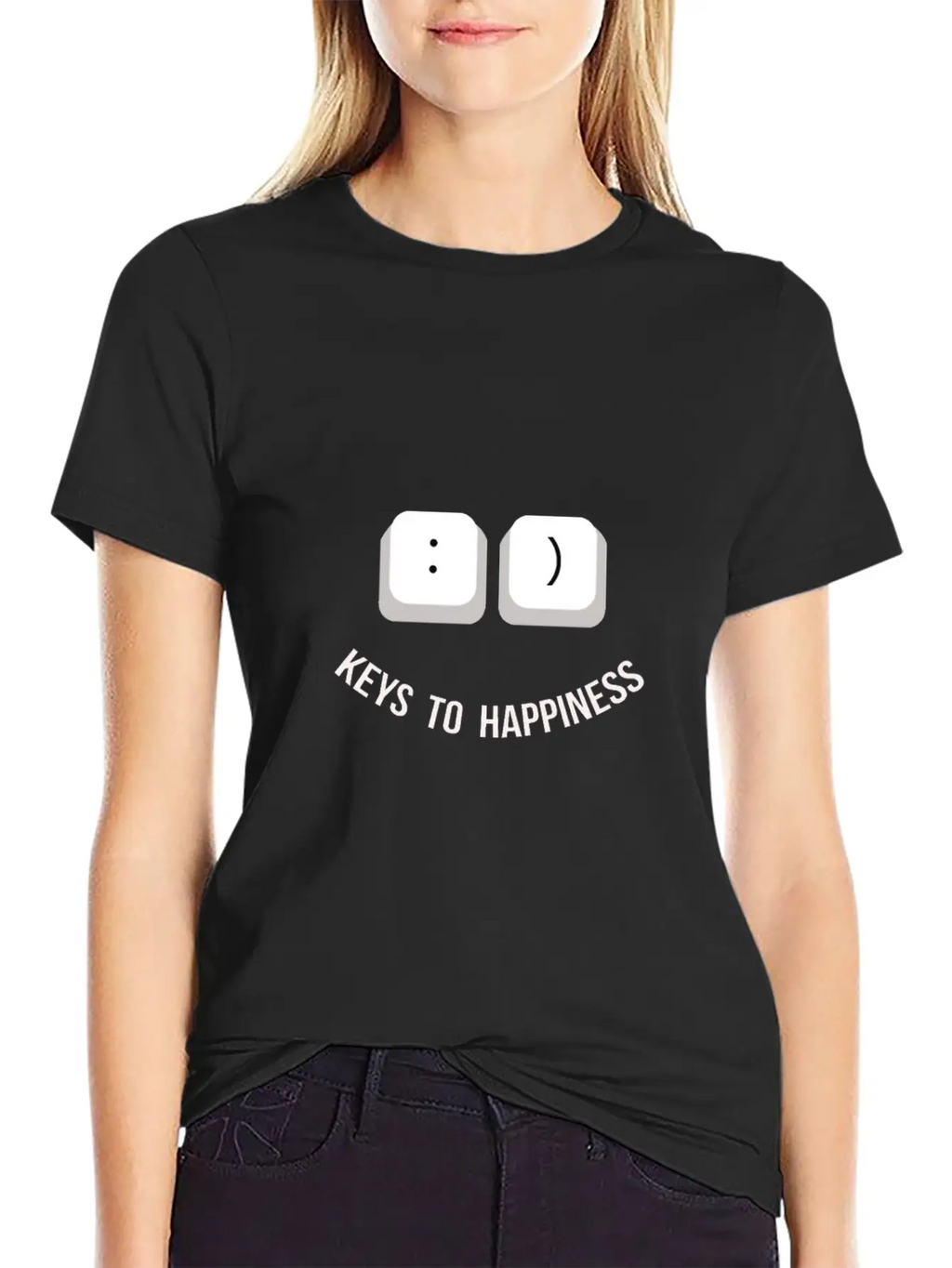 Happiness Essential Cotton Tee For Daily Outfits – Unisex Style