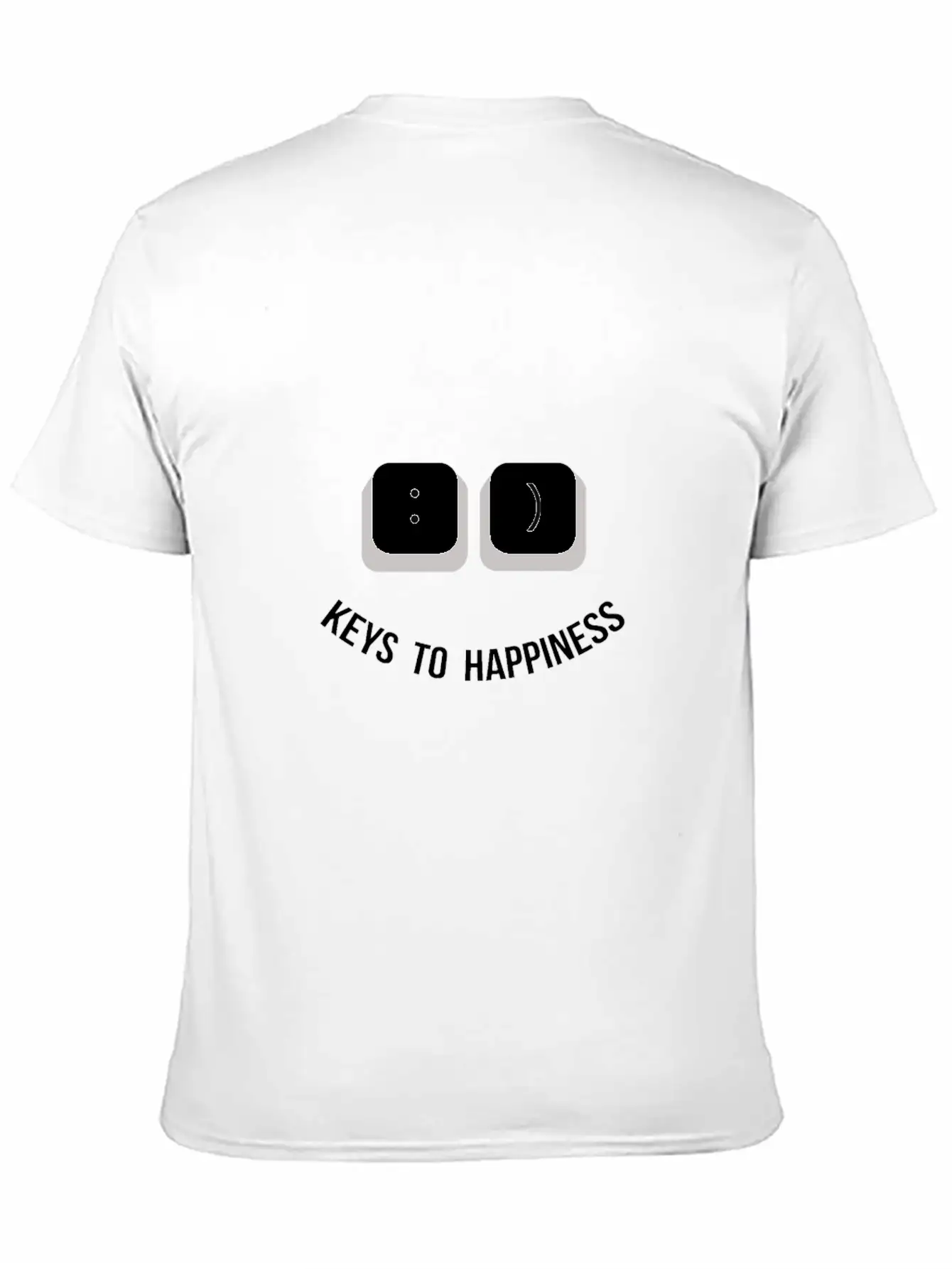 Happiness Essential Cotton Tee For Daily Outfits – Unisex Style