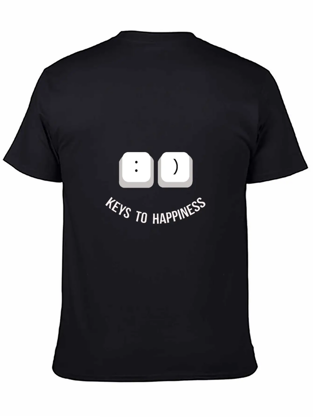 Happiness Essential Cotton Tee For Daily Outfits – Unisex Style