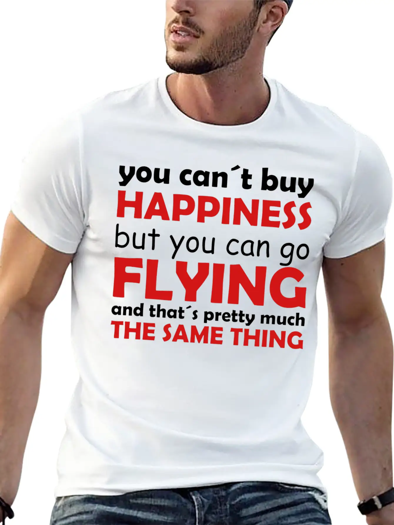 Happiness Flying Classic Cotton Tee – Unisex Comfort For Any Season