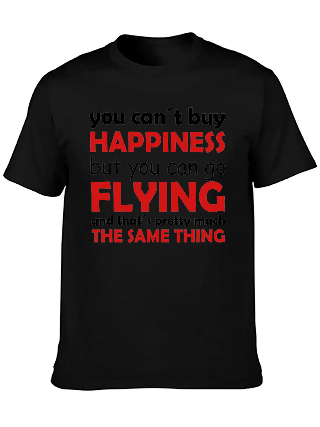 Happiness Flying Classic Cotton Tee – Unisex Comfort For Any Season