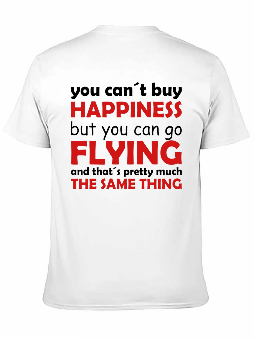 Happiness Flying Classic Cotton Tee – Unisex Comfort For Any Season