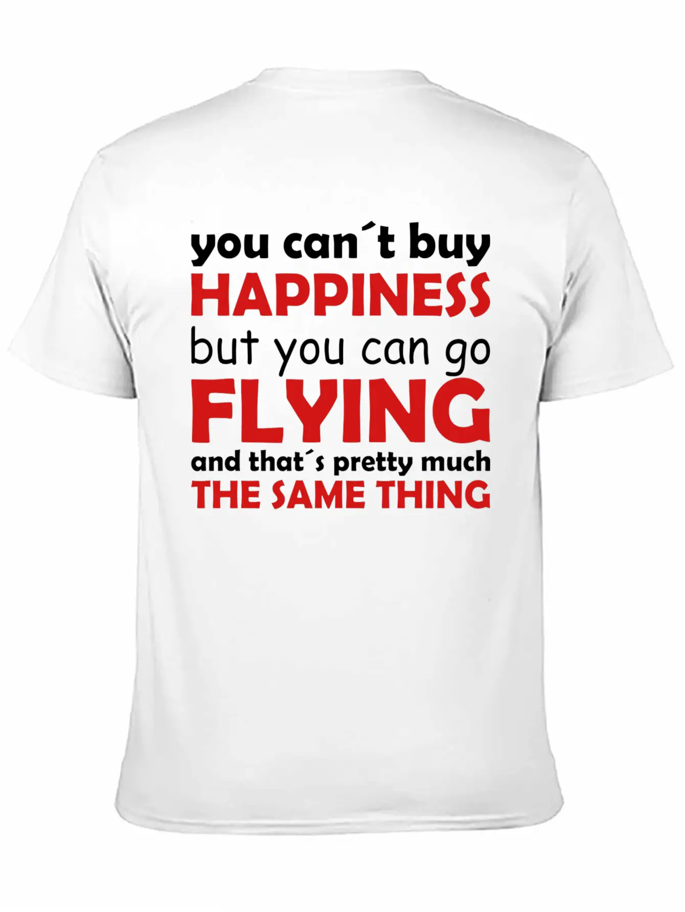 Happiness Flying Classic Cotton Tee – Unisex Comfort For Any Season