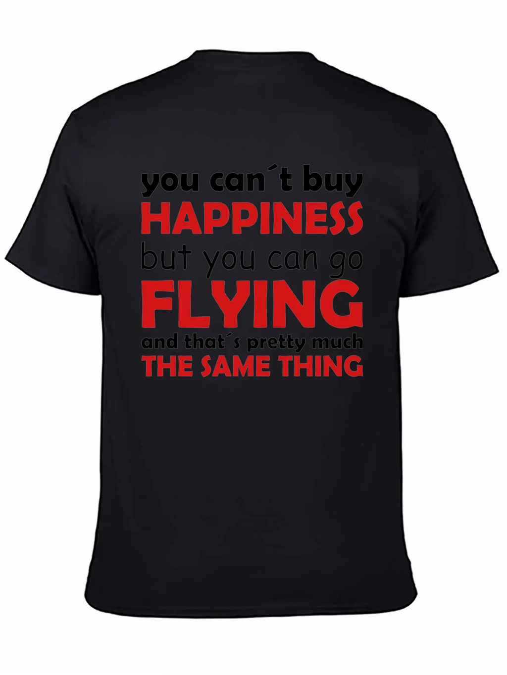 Happiness Flying Classic Cotton Tee – Unisex Comfort For Any Season