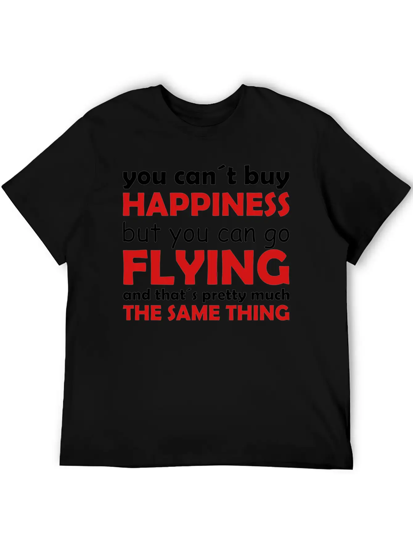 Happiness Flying Classic Cotton Tee – Unisex Comfort For Any Season