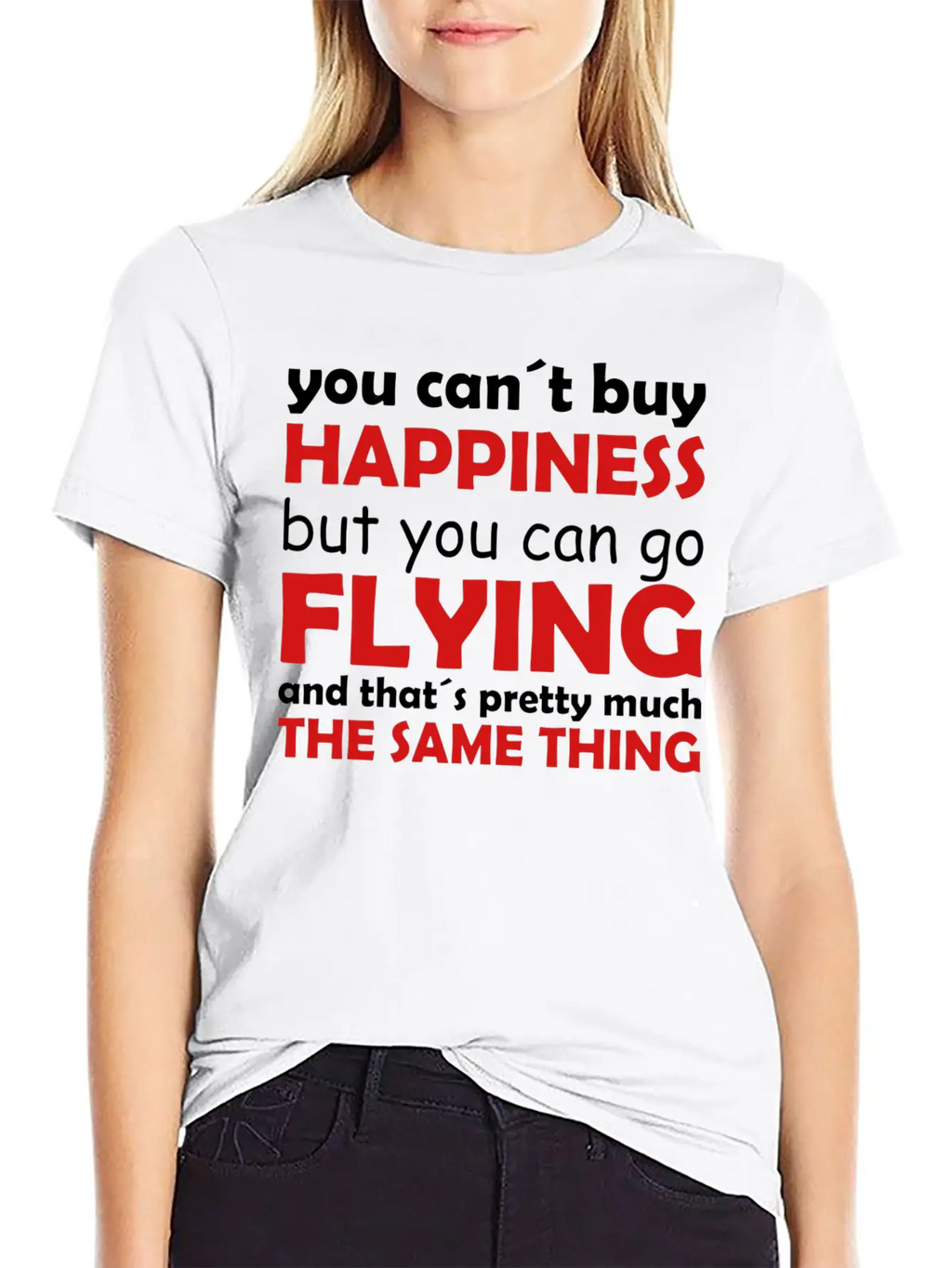 Happiness Flying Classic Cotton Tee – Unisex Comfort For Any Season