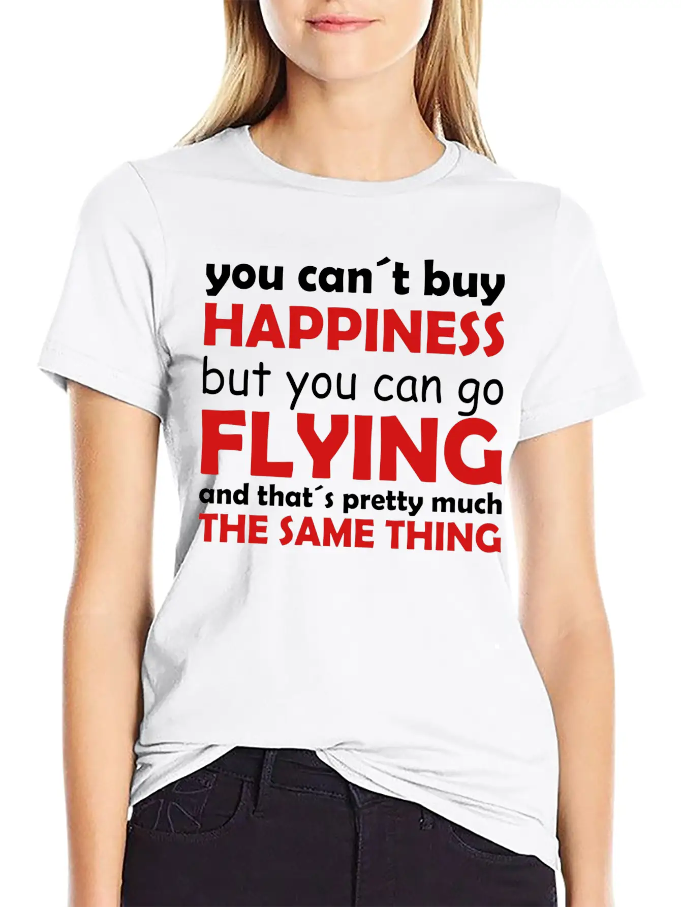 Happiness Flying Classic Cotton Tee – Unisex Comfort For Any Season