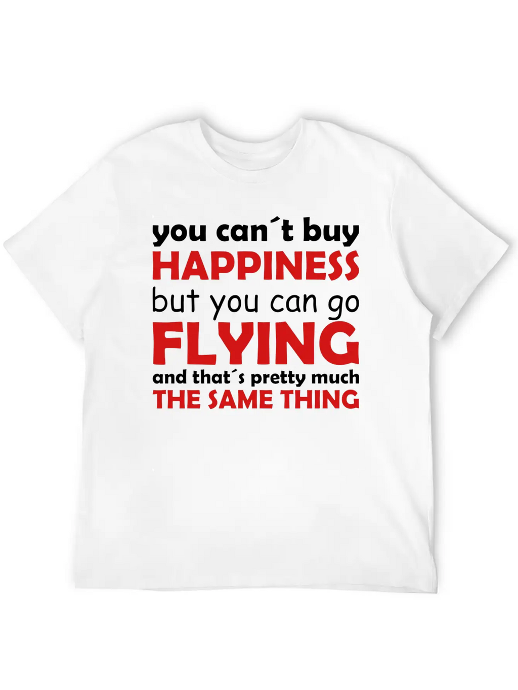 Happiness Flying Classic Cotton Tee – Unisex Comfort For Any Season