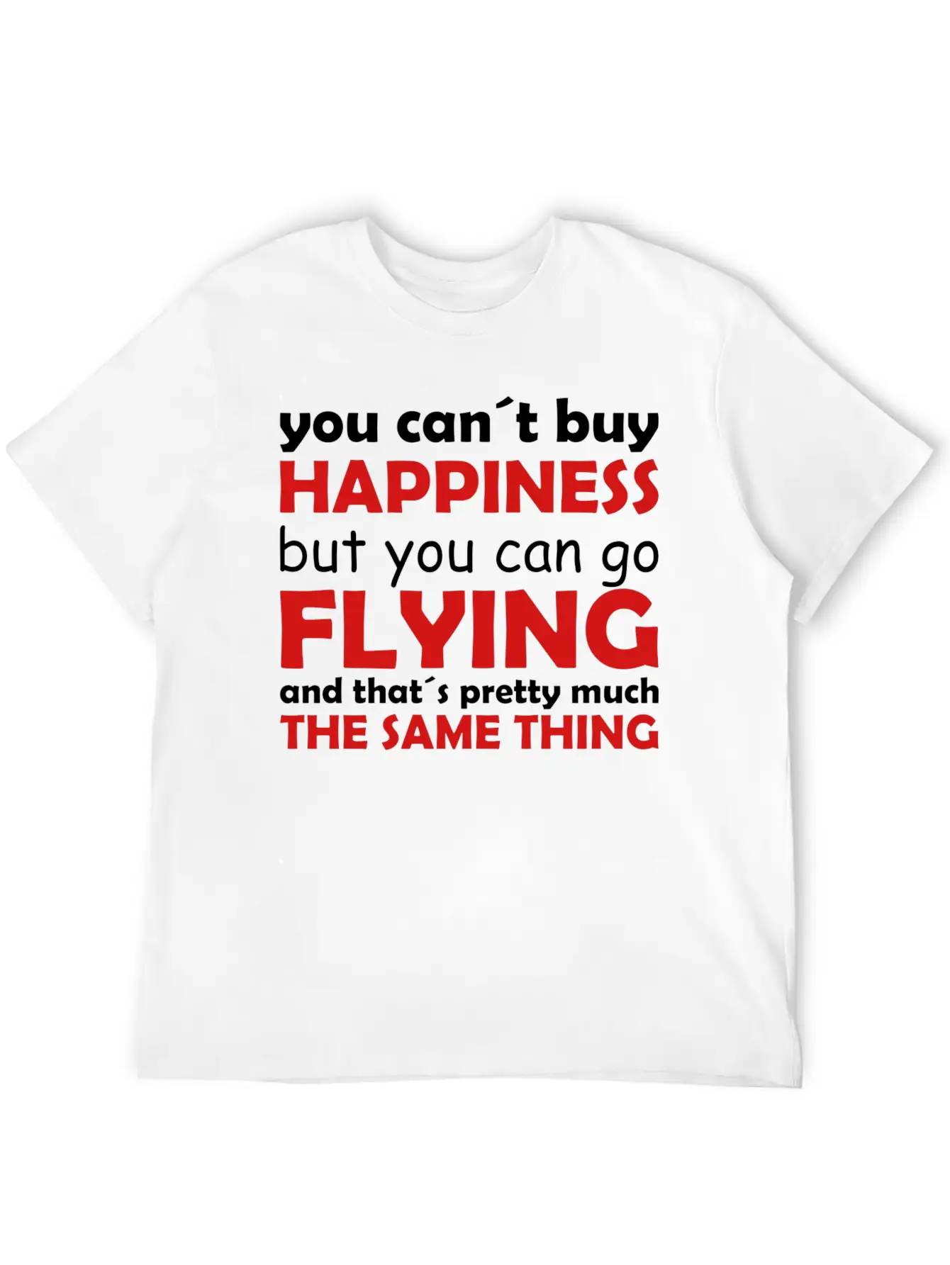 Happiness Flying Classic Cotton Tee – Unisex Comfort For Any Season