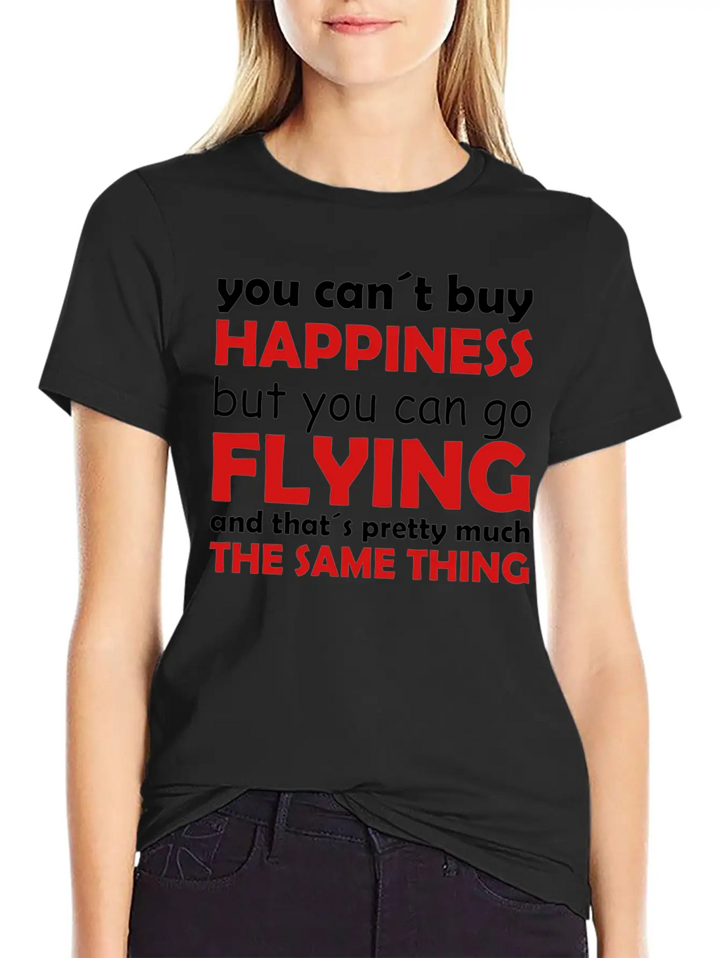 Happiness Flying Classic Cotton Tee – Unisex Comfort For Any Season