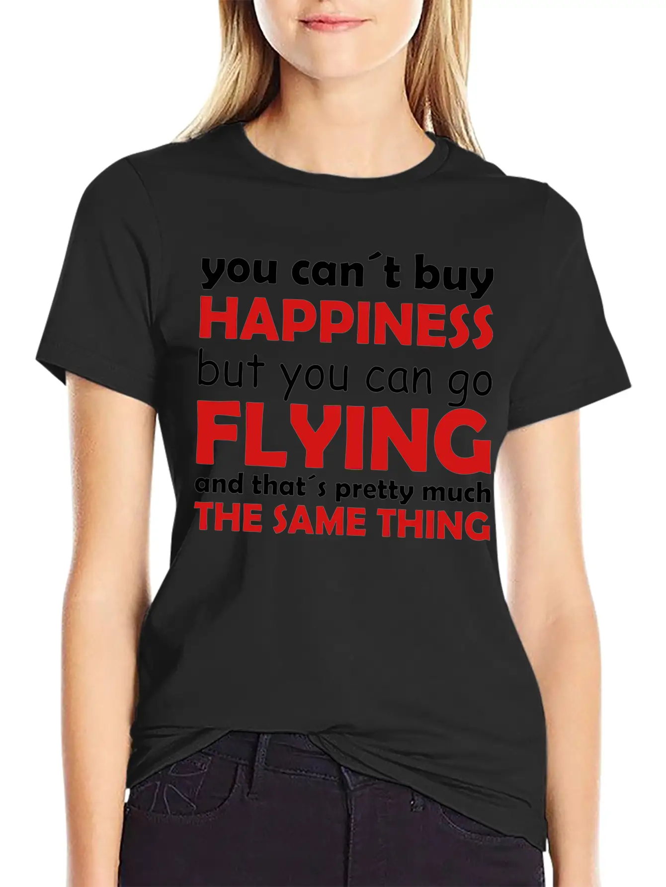 Happiness Flying Classic Cotton Tee – Unisex Comfort For Any Season
