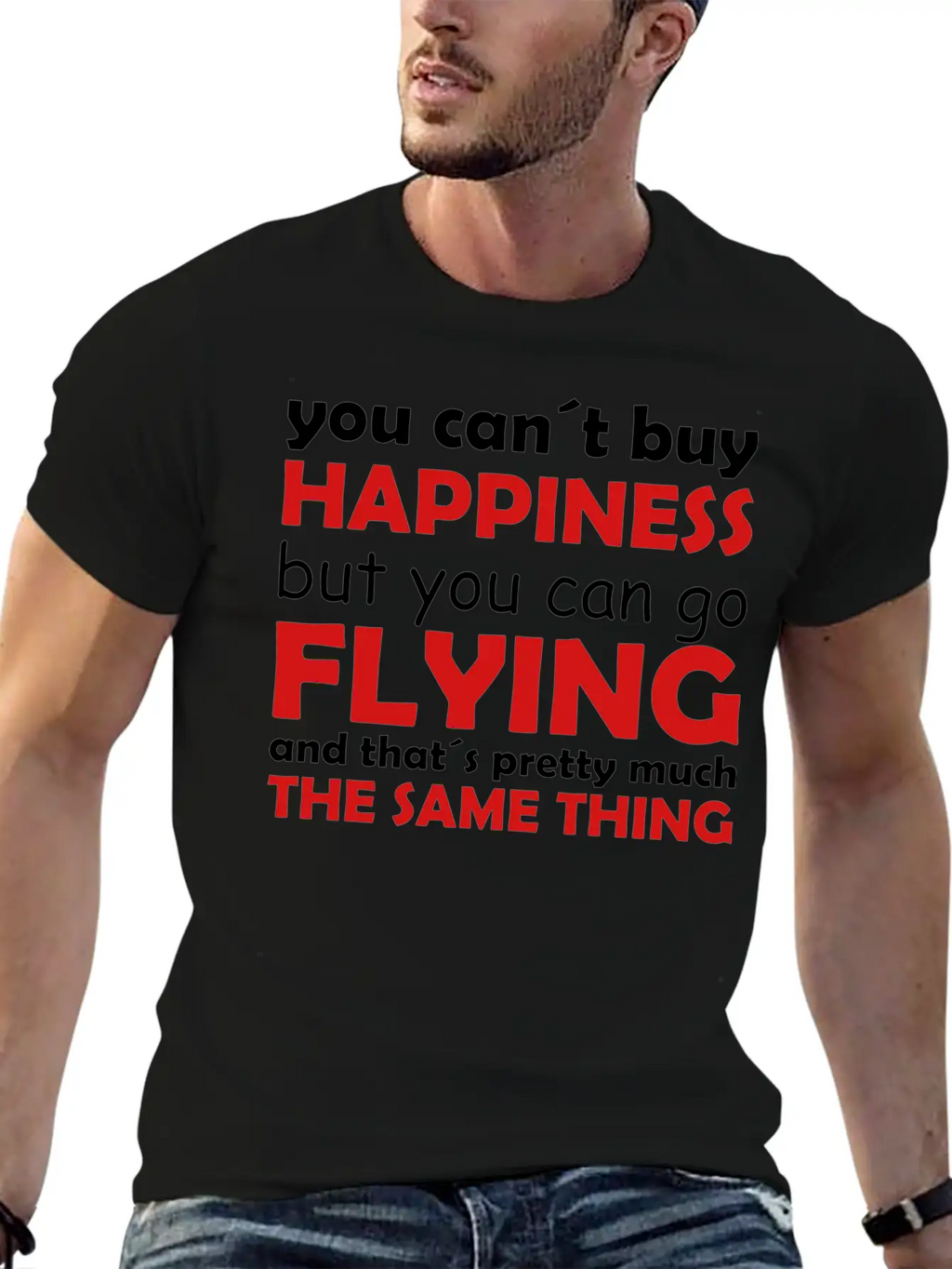 Happiness Flying Classic Cotton Tee – Unisex Comfort For Any Season